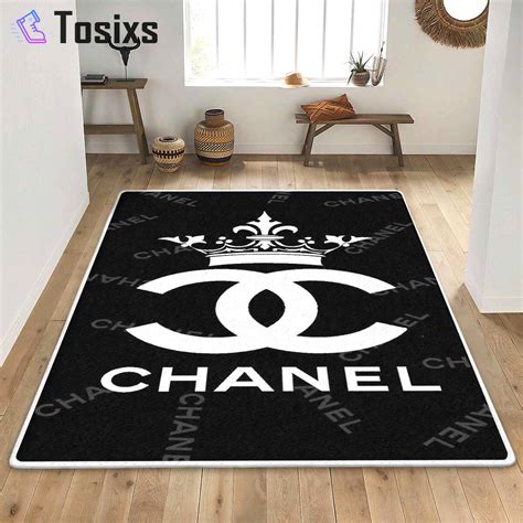 replica coco chanel rugs|chanel inspired area rug.